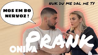 PRANK JAM MERZIT PREJ TEJE ta shoh si reagon burri…nuk e prita ket reagim [upl. by Aliam3]