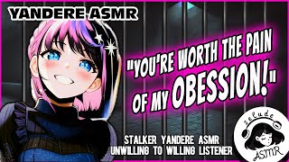 Yandere ASMR Kidnapping F4A ⚖️ Your Yandere Stalker Locks You Up [upl. by Elia]