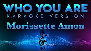 Morissette Amon  Who You Are KARAOKE [upl. by Azmuh976]