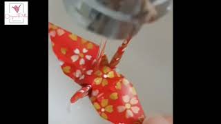 Origami cranes waterproof  Waterproof Paper by Origamipolly [upl. by Draw]