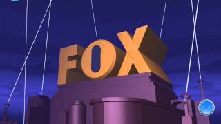 Blocksworld HD Fox Broadcasting Company Logo [upl. by Artenehs]