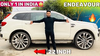 😱🔥Ford Endeavor 2023 ये हे Monster Suv😈 Loudest System 22Inch Alloy Wheels In Ford Endeavor [upl. by Adnarrim]