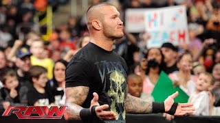 Randy Orton “jokes around” with The Authority Raw March 9 2015 [upl. by Farnsworth]