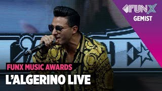 LALGERINO  VA BENE LIVE  FUNX MUSIC AWARDS 2018 [upl. by Nelrah203]