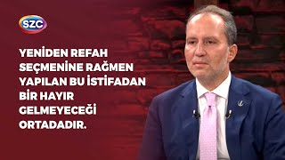 Yeniden Refah seçmenine rağmen yapılan bu istifadan bir hayır gelmeyeceği ortadadır [upl. by Riki]