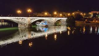 Guadalquivir River at night [upl. by Aek]