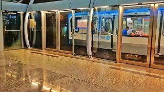 Métro ligne 14 MP14 à SaintLazare GROS ÉTINCELLES [upl. by Hcab744]