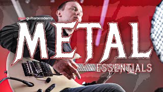 Essential Metal Guitar Techniques Lesson 9 of 22 Learn To Play Metal Guitar [upl. by Eniaj858]