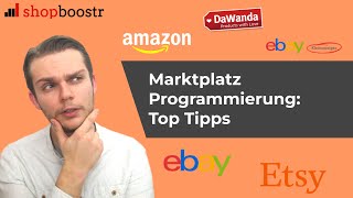 Online Marktplatz programmieren 10 Tipps welche man bei der Programmierung beachten muss [upl. by Ociral]