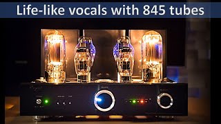 Highend Cayin CS845 Tube Integrated amp review [upl. by Nhoj986]