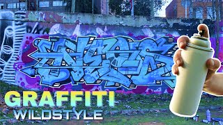 NEOS  GRAFFITI WILDSTYLE  RAW Timelapse  Madrid  Graffiti Vandals [upl. by Henn]