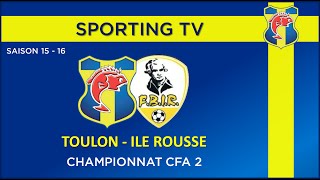 SPORTING TOULON VAR  Balagne Ile Rousse 10 18ème journée de CFA2 13022016 [upl. by Stormy103]