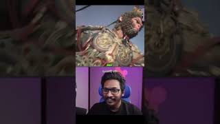 First Reaction 😂 Vasu Annan 🔥 Playing Black MythWukong eaglegaming shorts shortsfeed [upl. by Winou]