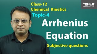 chemical kinetics arrhenius equation log formderivation and numerical [upl. by Gabrielle]