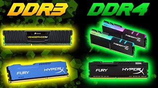 RAM DDR3 VS DDR4 GAMING TEST 2018  FRAME RATE TEST 2007 RAM VS 2014 RAM [upl. by Andert]