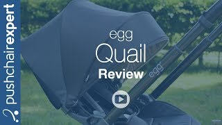 egg® Quail Review  Pushchair Expert  Up Close [upl. by Annail]