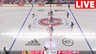 LIVE NOW Montreal Canadiens vs Chicago Blackhawks  14th Oct 2023  NHL Full Game Highlights NHL 24 [upl. by Ellevel897]