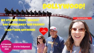 Our DAY AT DOLLYWOOD AZ Summer Bucket List 2024  D is for Dollywood [upl. by Traggat]