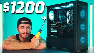 The BEST 👑 1200 1440p Gaming PC ⚡ Build Guide 2024 [upl. by Nelleeus823]