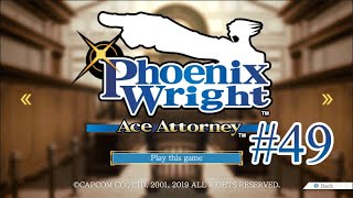 Lets Play Phoenix Wright Ace Attorney 49 What Happened in the Police Station [upl. by Ahseenat]