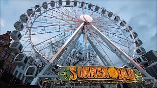 Riesenrad quotSonnenradquot  Barth  Wiesbadener Sternschnuppenmarkt 2023 Offride [upl. by Blumenfeld670]