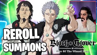 Für welchen Charakter REROLL SUMMON in BLACK CLOVER M Rise of the Wizard King [upl. by Gilli751]