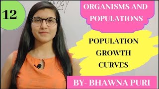 ECOLOGYPOPULATION GROWTH CURVECH13ORGANISMS amp POPULATIONSBIOLOGYNEET [upl. by Aneelehs5]