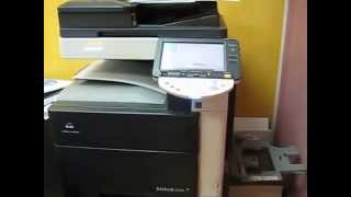 Цифровая печать на KonicaMinolta Bizhub c451 [upl. by Eiramanit]