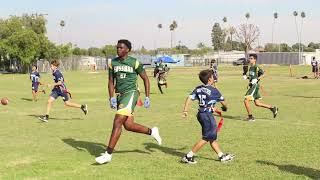 Flag Football Championship Sussman Middle versus Griffiths middle school [upl. by Hsital]