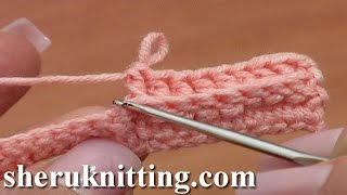 Back Post Double Crochet StitchCrochet Stitch Crochet For Beginners Learn How To Crochet [upl. by Stanway]