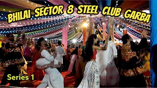 Bhilai Sector 8 Steel Club Garba  Series 1  Vithal Vithal Vithala Hari Om Vithala Dj Remix Song [upl. by Jenei]