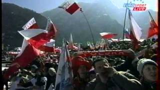 Adam Małysz vs Sven Hannawald  Planica 2003  1st competition  1st round amazing commentary [upl. by Willtrude]