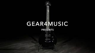 Pasadena Electric Guitar Black  Gear4music Demo [upl. by Ttsepmet]