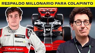 🚨RESPALDO MULTIMILLONARIO para COLAPINTO ✅ El FAVORITO para AUDI 😎 El PROBLEMA de WILLIAMS 🔍 VOWLES [upl. by Arrim306]