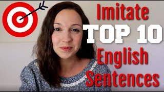 How to Pronounce TOP 10 English Sentences [upl. by Ruthi]