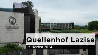 Quellenhof Luxory Resort Lazise 2024 4k [upl. by Lyreb]