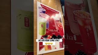 Yummy Gong Cha Matcha Milk Tea shorts milktea gongcha yummy [upl. by Yanat]