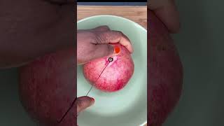 How i deseed my pomegranate pomagranete kitchen food foodie [upl. by Warfore245]