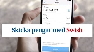 Swish  skicka pengar  Länsförsäkringar [upl. by Maghutte]