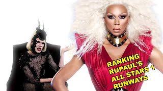 Reviewing RuPauls ALL STARS 1 Runways with UTICA  Reimagined [upl. by Fitzpatrick]