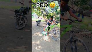 STOOL 🤯  NOOB PRO 🤔🔥  cycle cyclestant noobprolegend noobvslegend bikeriding 3mshorts [upl. by Salzhauer]