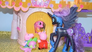 Peppa Pig english new episodes Peppa flies to help the ponies from My Little Pony [upl. by Isabeau]