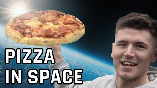 Sending Pizza Into Space with Nick DiGiovanni [upl. by Yasdnil]