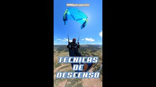 Técnicas de descenso básicas en parapente [upl. by Nalyd]