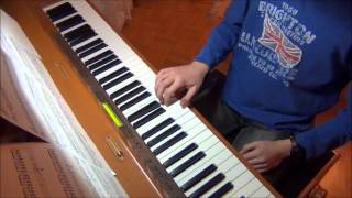 Zoosters Breakout from Madagascar  Piano Cover HD [upl. by Larok]