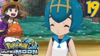 Pokémon Ultra Moon  Part 19 Captain Lanas Trial  Brooklet Hill  Gameplay Walkthrough [upl. by Cassandre]