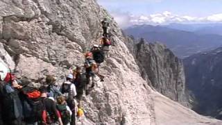 Zugspitze über Höllental Klettersteig [upl. by Nerrag]