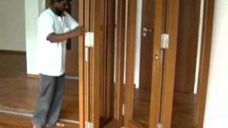 DORMATIC TIMBER FOLDING DOOR [upl. by Ococ]