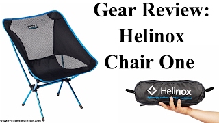 Helinox Chair One Review And Setup [upl. by Preciosa]