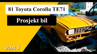 Toyota Corolla TE71 video1 [upl. by Noach169]